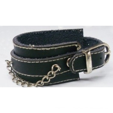 PU Leather with Chain Fashion Bracelet (XBL12589)